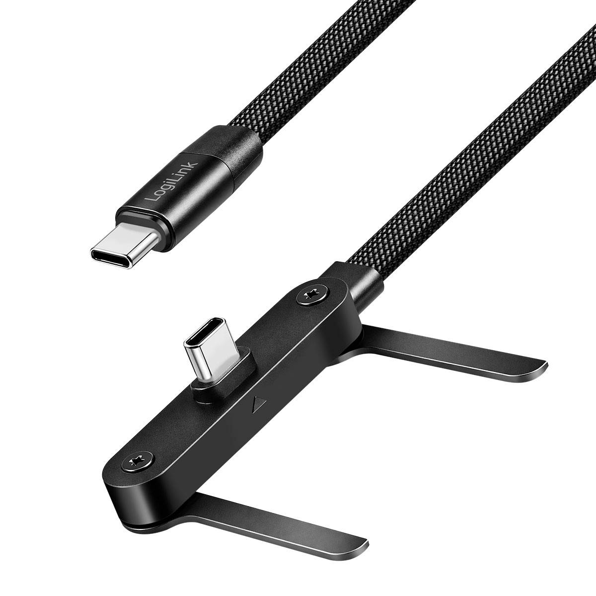 Кабель LogiLink USB-C USB 2.0 штекер USB-C® 1,5 м черный CU0450
