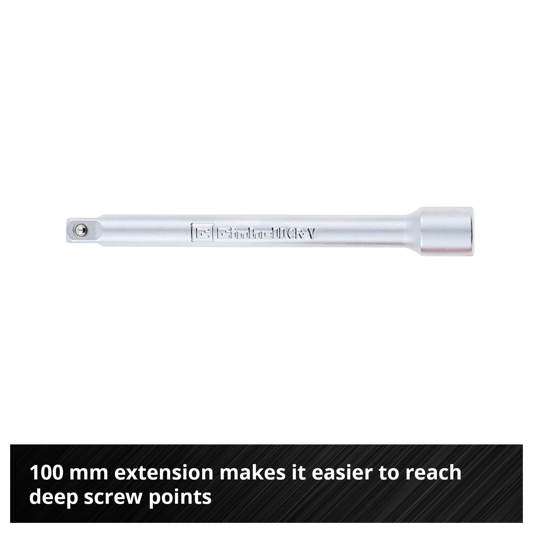 Grzechotka zapadkowa zestaw Einhell 372411 1/4"-5