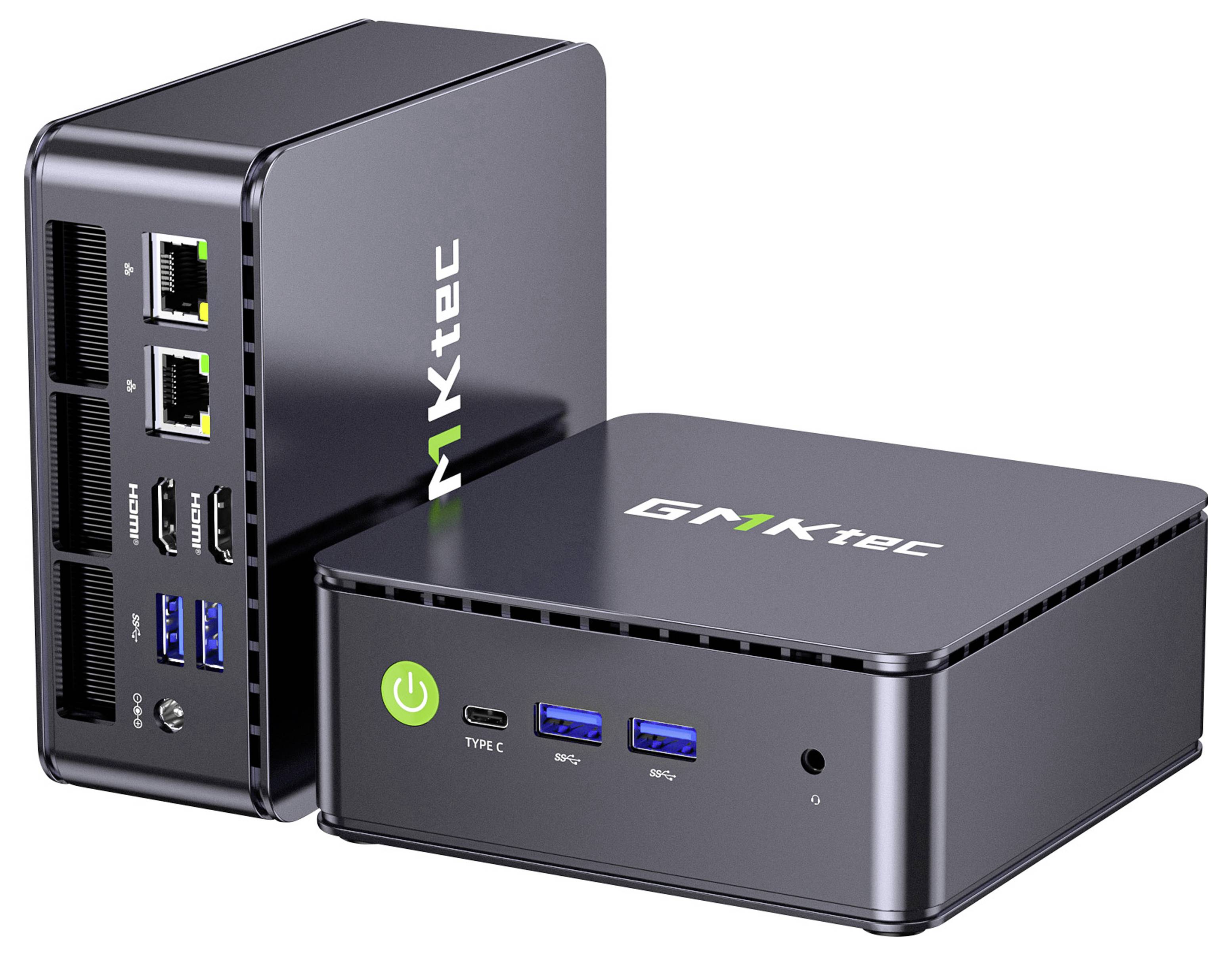 GMKtec Mini-PC G11 AMD Ryzen™ Embedded R2514 16+256GB AMD Ryzen Embedded R2514 3.7 GHz 16 GB RAM 256 GB SSD AMD Graphics card Rade