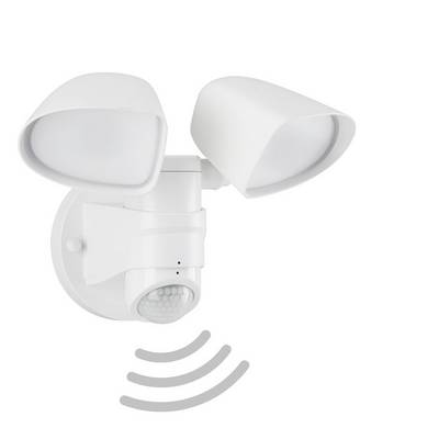 Zewnętrzna lampa ścienna z czujnikiem ruchu Telefunken 304606TF 304606TF 20 W 1000 lm-0