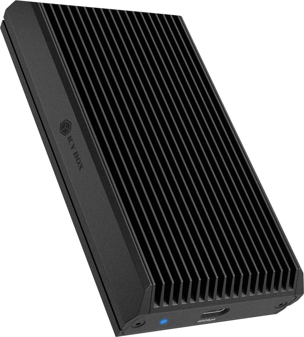 Корпус для M.2 SSD-накопителей ICY BOX IB-1920M-C42, USB 4, 40 Гбит/с, M.2 PCIe, NVMe, 2230, 2242, 2260, 2280, 61186