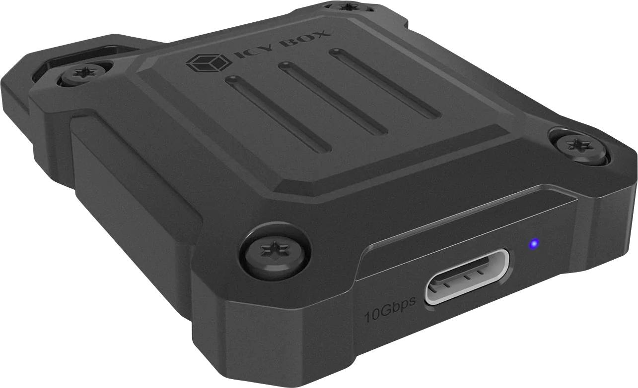 Корпус для M.2 SSD-накопителя ICY BOX IB-1601MP-CU31 с разъемом USB-C® (USB 3.2 Gen 2), скоростью передачи данных 10 Гбит/с, интер