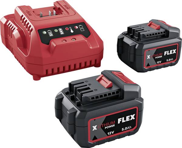 Flex 534910 P-Set 12-55 Q Ładowarka i akumulator do elektronarzędzi  12 V 5 Ah