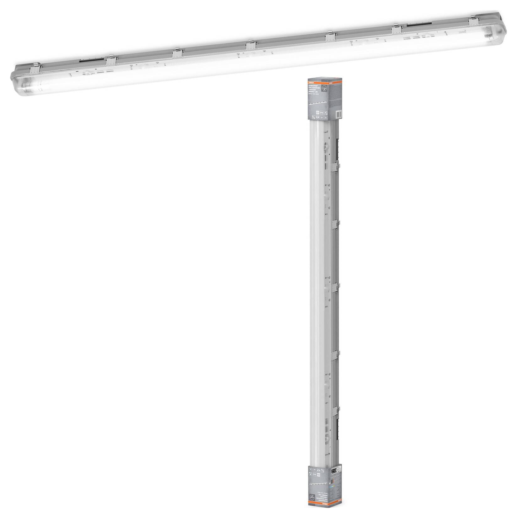 Світлодіодна лампа OSRAM HOMELIGHTING Submarine PRO ADV THRU для вологих приміщень, світлодіодна трубка G13 18 Вт, холодний білий 