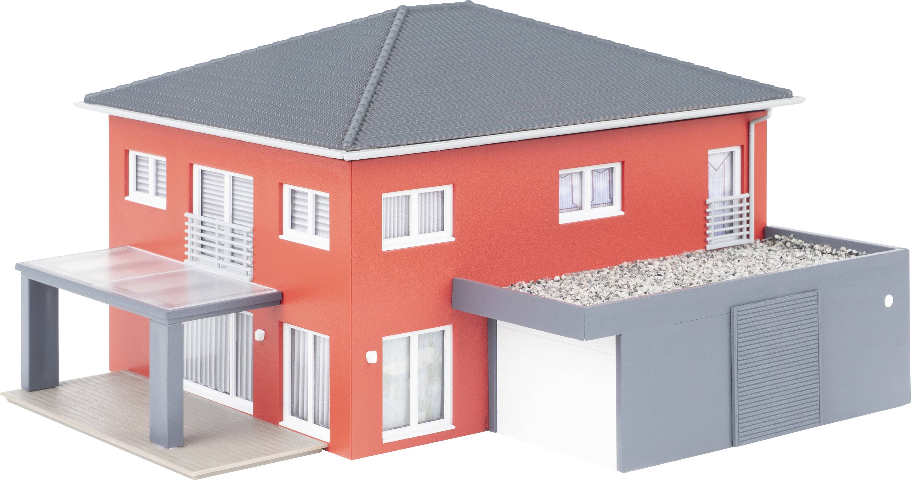 WeberHaus CityLife, красный сборочный комплект Faller 130743 H0, 1 шт.