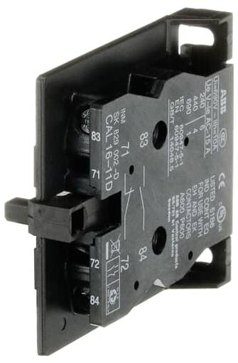Blok pomocniczy do stycznika ABB CAL16-11D GJD8290020R0400, 2 styki, 6 A, 1 szt.-2