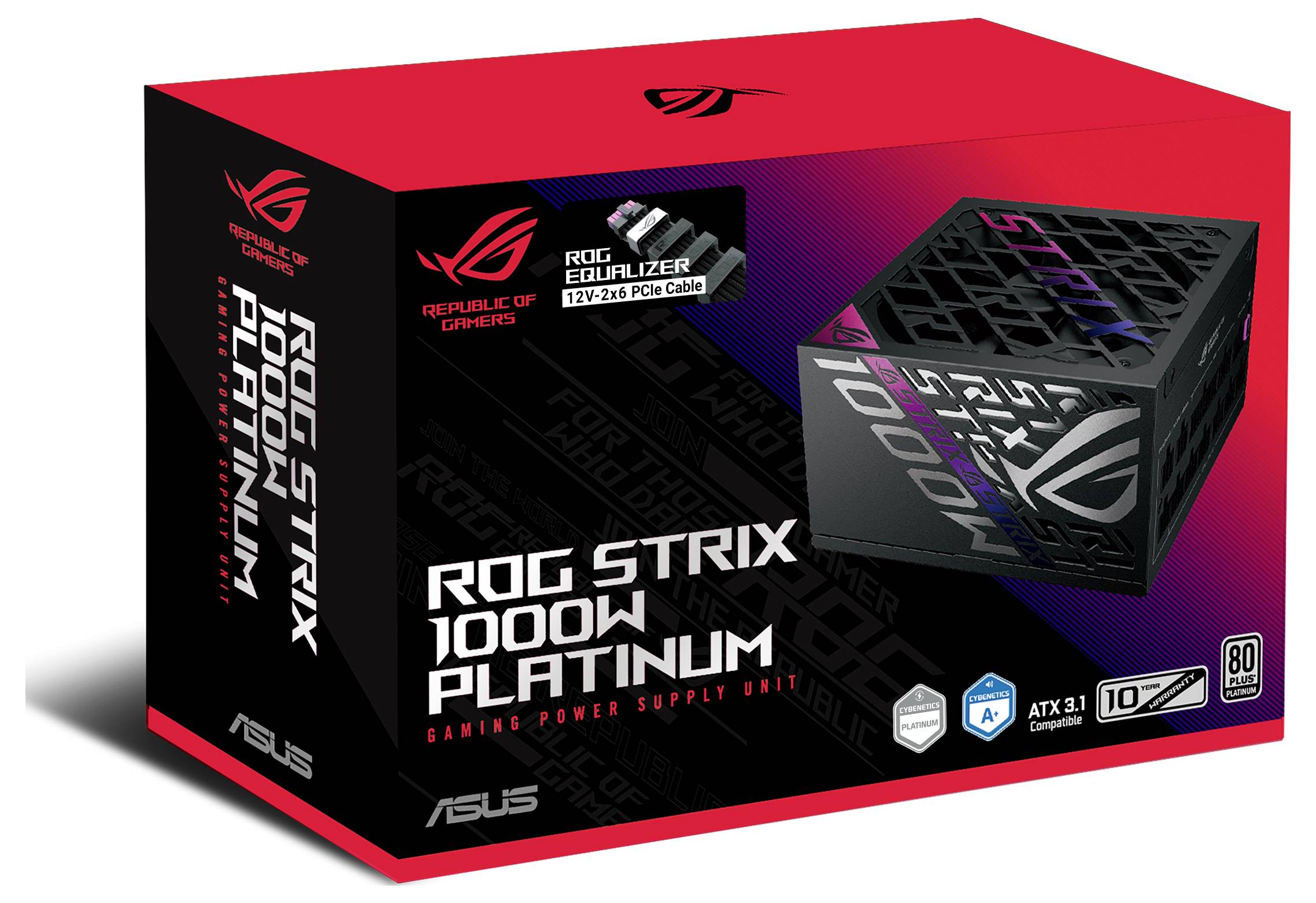 Asus ROG-STRIX-1000P-GAMING-E Zasilacz do komputera 1000 W ATX 80 PLUS® Platinum-13