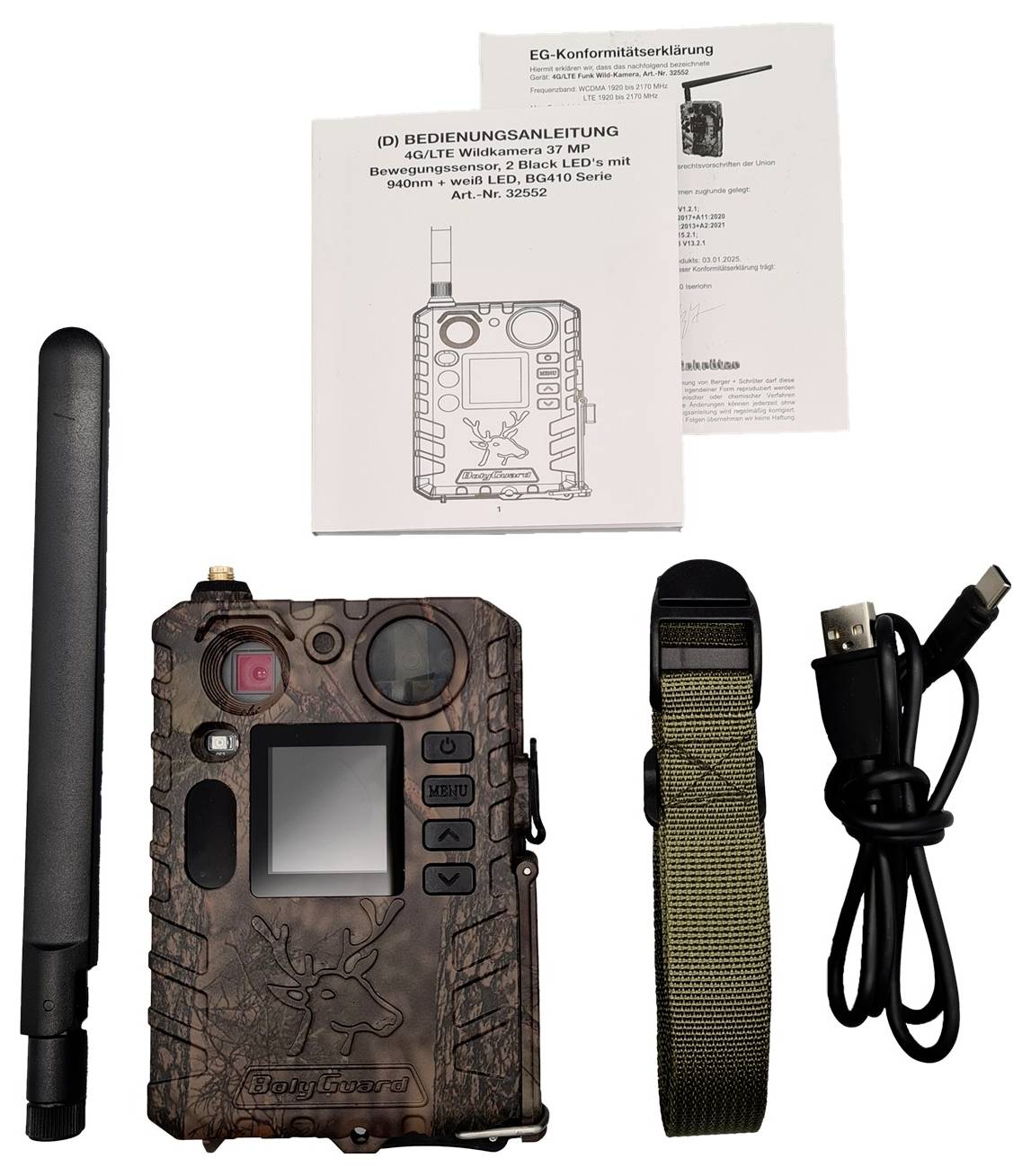 Fotopułapka, kamera leśna Berger & Schröter BG-410M(S) BG-410M(S), 4 MPx-5