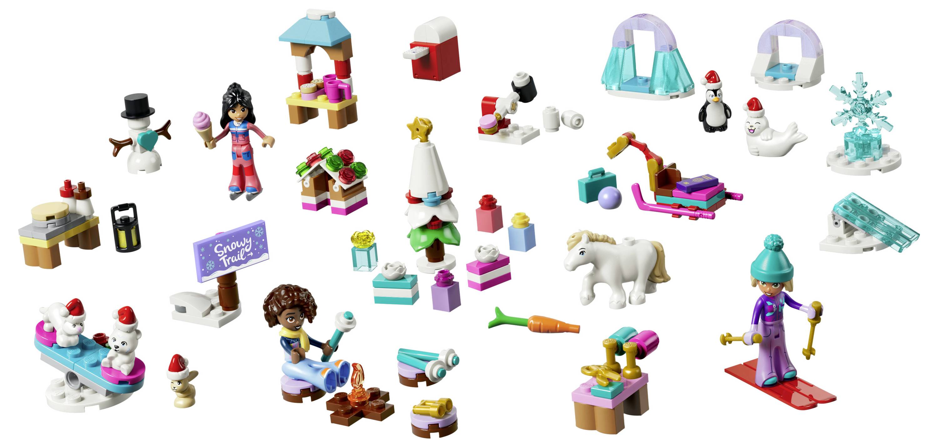 Рождественский календарь LEGO Friends. Возрастная категория: 6+.