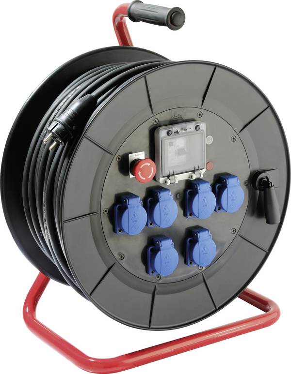 Bęben kablowy AS Schwabe Mammut 826400, 230 V, 16 A, 80 m