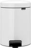 brabantia 8710755112065 8710755112065 Pojemnik na pedały 5 l stal (S x W x G) 205 x 291 x 272 mm biały 1 szt.