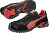 PUMA MADRID LOW S1PL FO SR 642740210000044 Obuwie ochronne S1PL Rozmiar buta (EU): 44 czarno-czerwony 1 par(a)