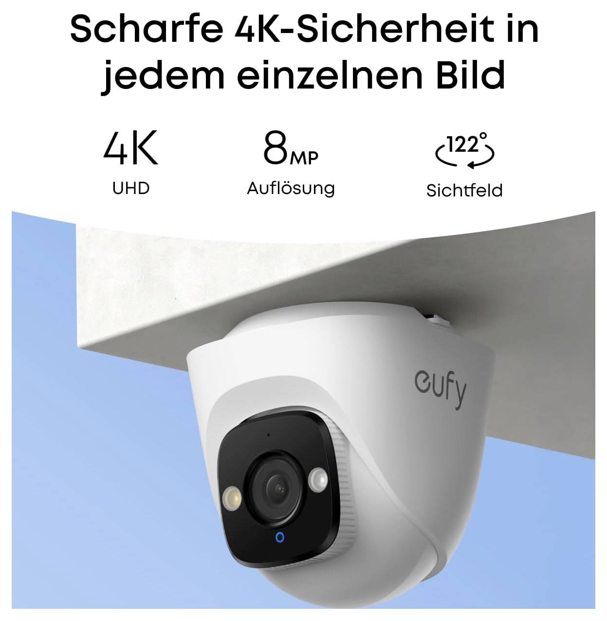 eufy eufy NVR Security System S4 E8E00325 Проводной, LAN IP-сетевой видеорегистратор, 3840 x 2160 пикселей