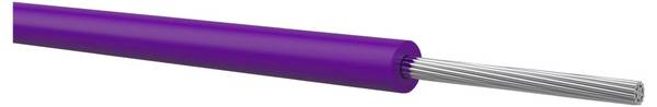 Kabeltronik 060105010 Przewód skręcany LiYv 1 x 0.5 mm² fioletowy 100 m
