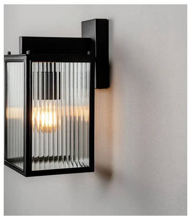 Konstsmide 7352-751 Buitenlamp (wand) E27 Zwart