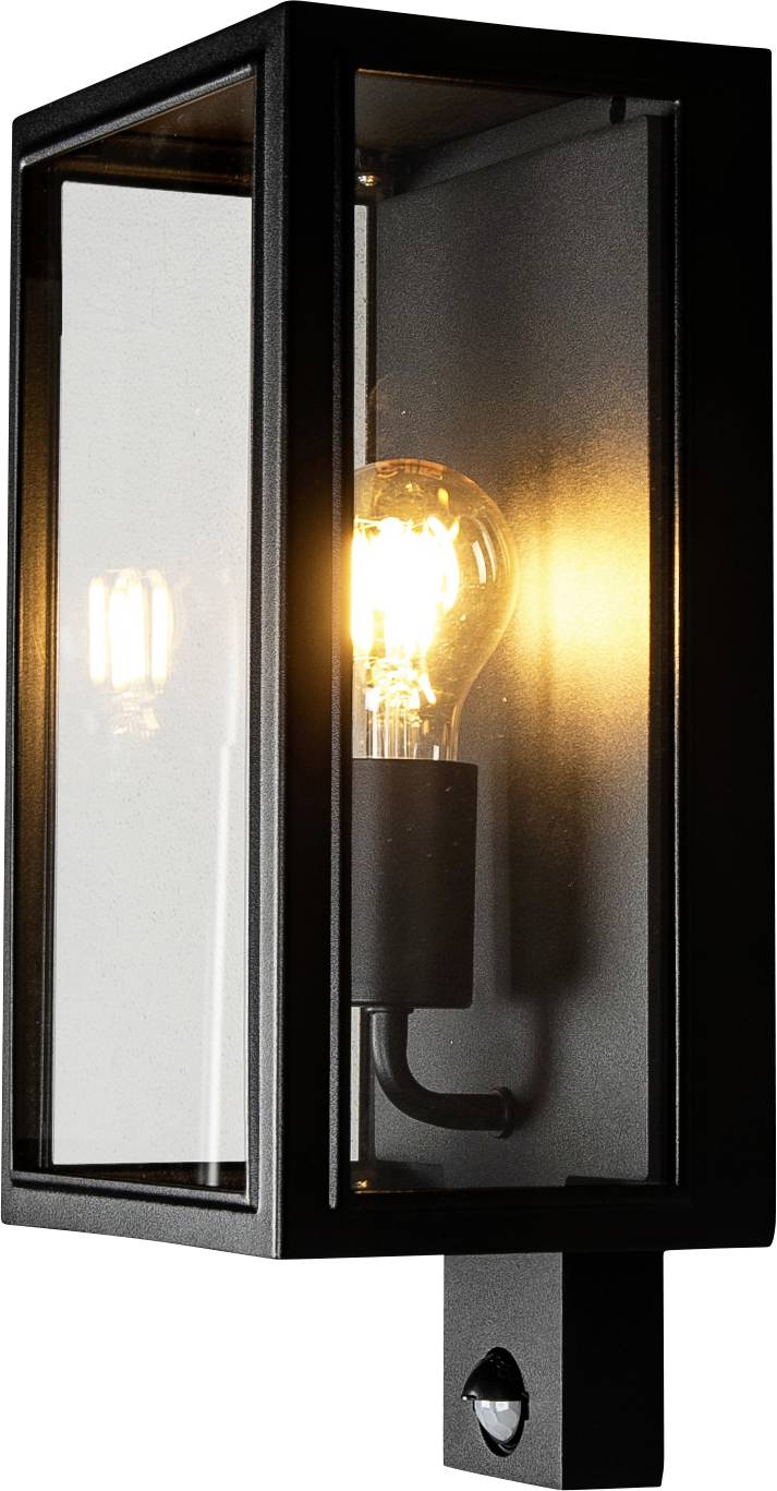 Konstsmide 7362-750 Buitenlamp (wand) E27 Zwart