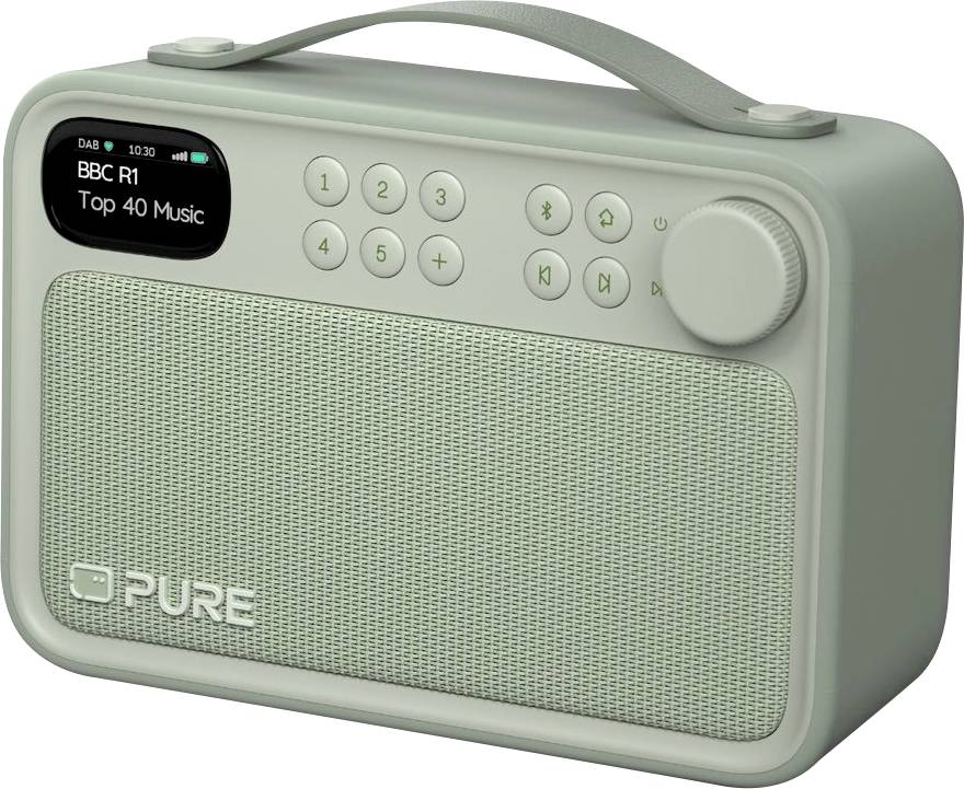 Radio akumulatorowe Pure Bloom DAB+, FM Sage