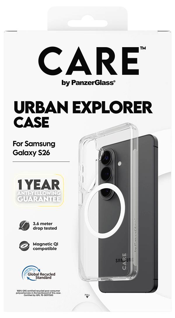 PanzerGlass CARE Urban Explorer Futerał backcase Samsung Galaxy S26 przeźroczysty Ładowarka indukcyjna CR14939-2