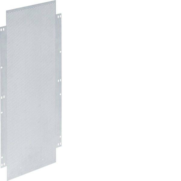 Hager UZ41M6 Płyta montażowa Hager UZ41M6 uniwersalna 570x247mm perforowana ze śrubami montażowymi Płytka montażowa 1 szt.