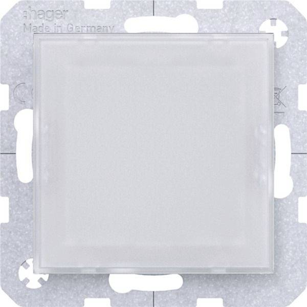 Hager Lampka sygnalizacyjna LED Jasnobiały (błyszczący) WAF6582WG 1 szt.