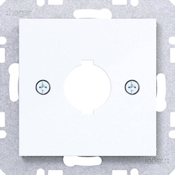 Hager #####Lichtweiß (glänzend) WAF1171WG 1 szt.