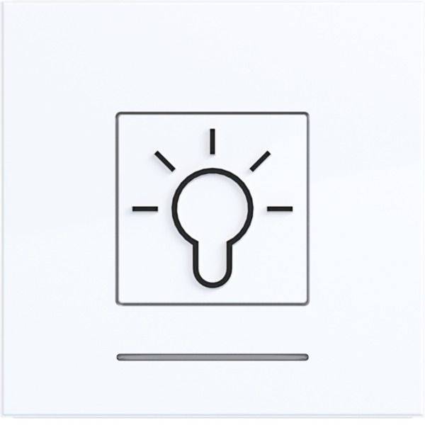 Hager #####Lichtweiß (glänzend) WAW1092WG 1 szt.