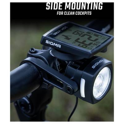 Sigma Lampa rowerowa przednia EOX FL 150 w/Mount & Extension Cable LED poprzez zainstalowany zasilacz-3