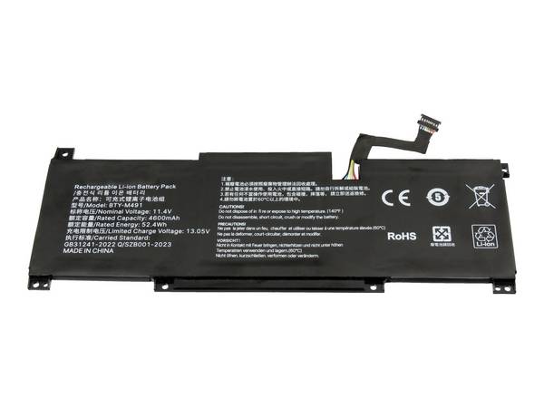 Akumulator do laptopa ipc-computer BTY-M491 Replace, 11.40 V, 4600 mAh