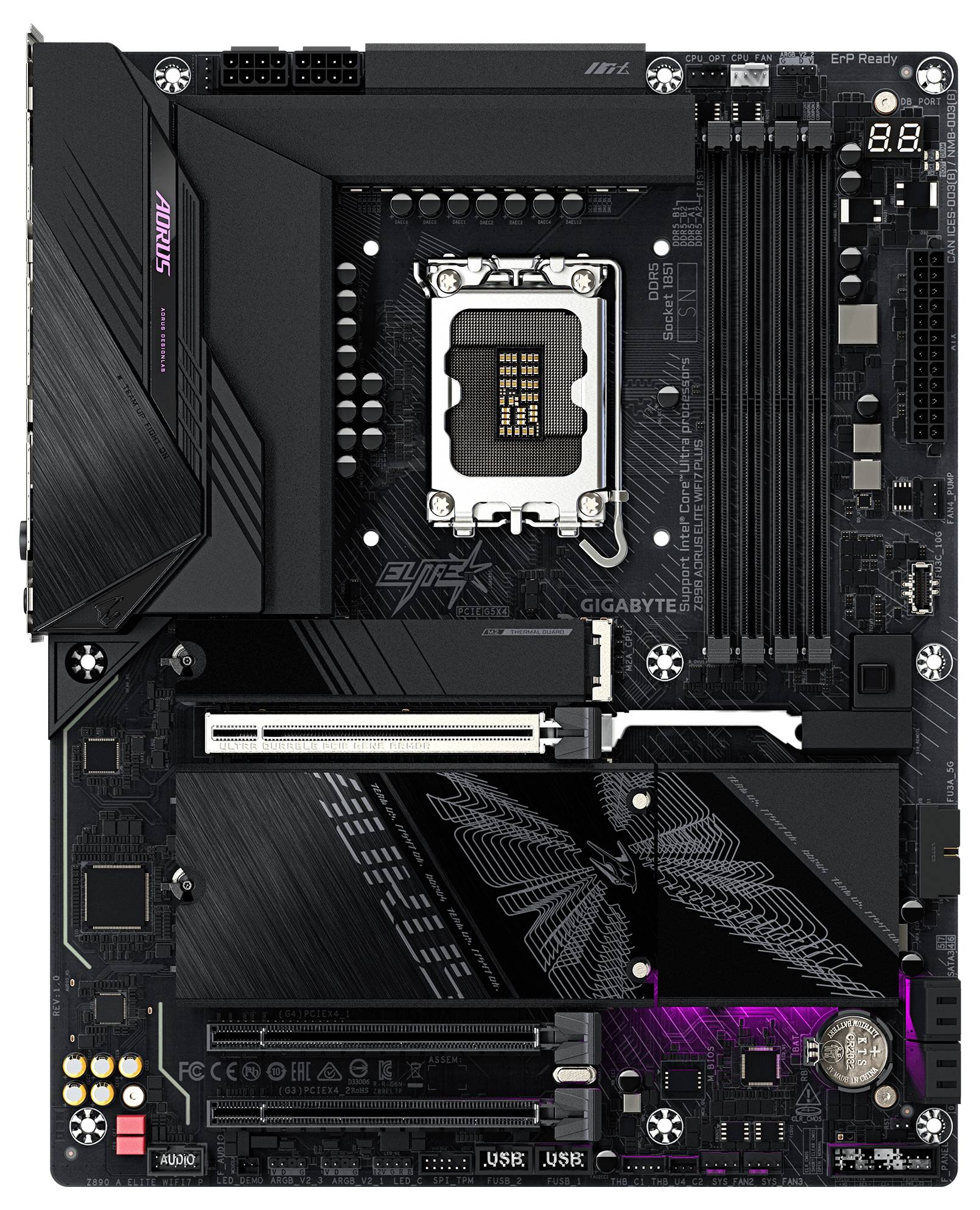 Płyta główna Gigabyte Z890 A ELITE WIFI7 P LGA1851 ATX-1