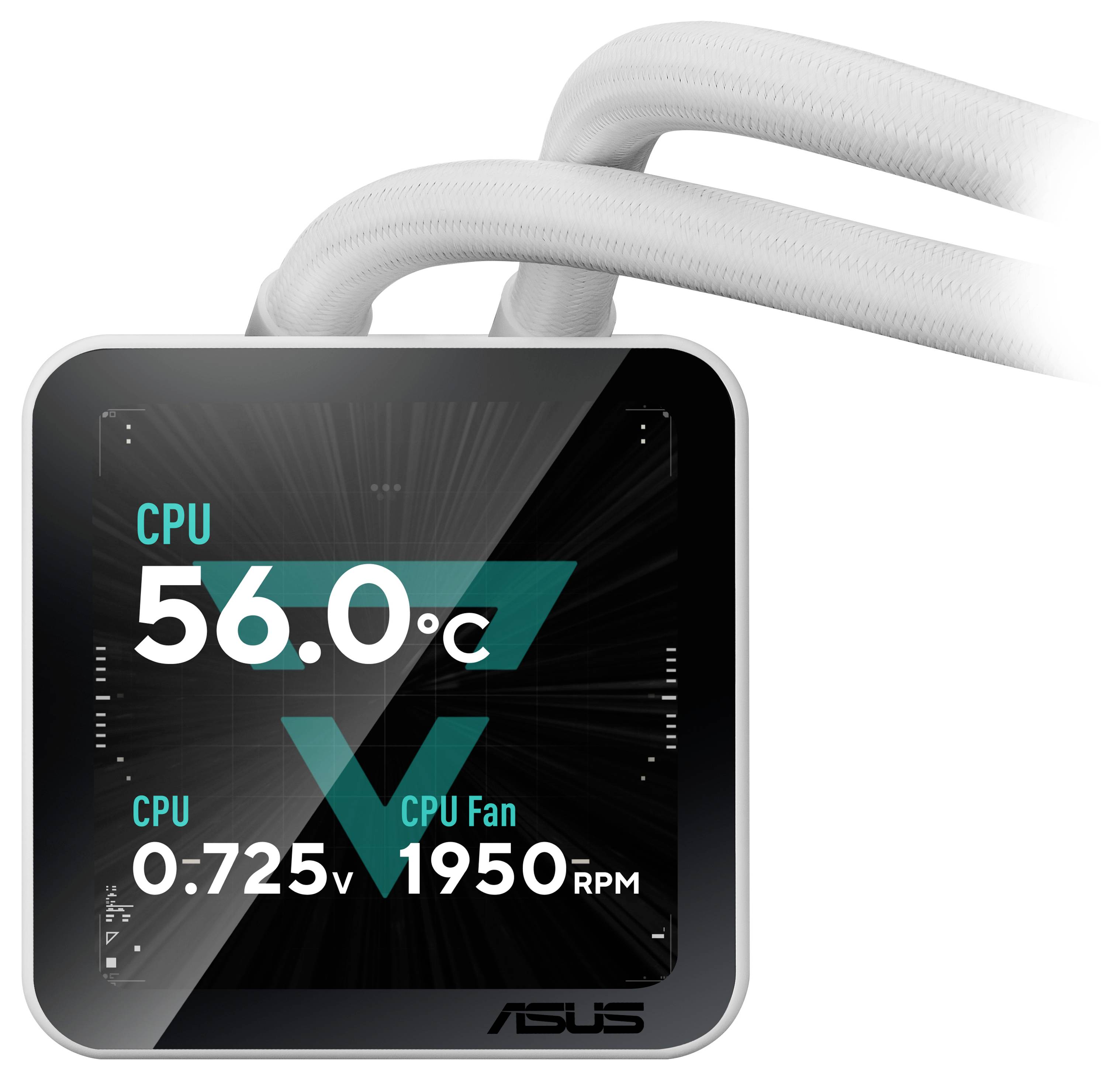 Chłodzenie wodne PC Asus PRIME SLC II 360 ARGB LCD WHT AiO C-2