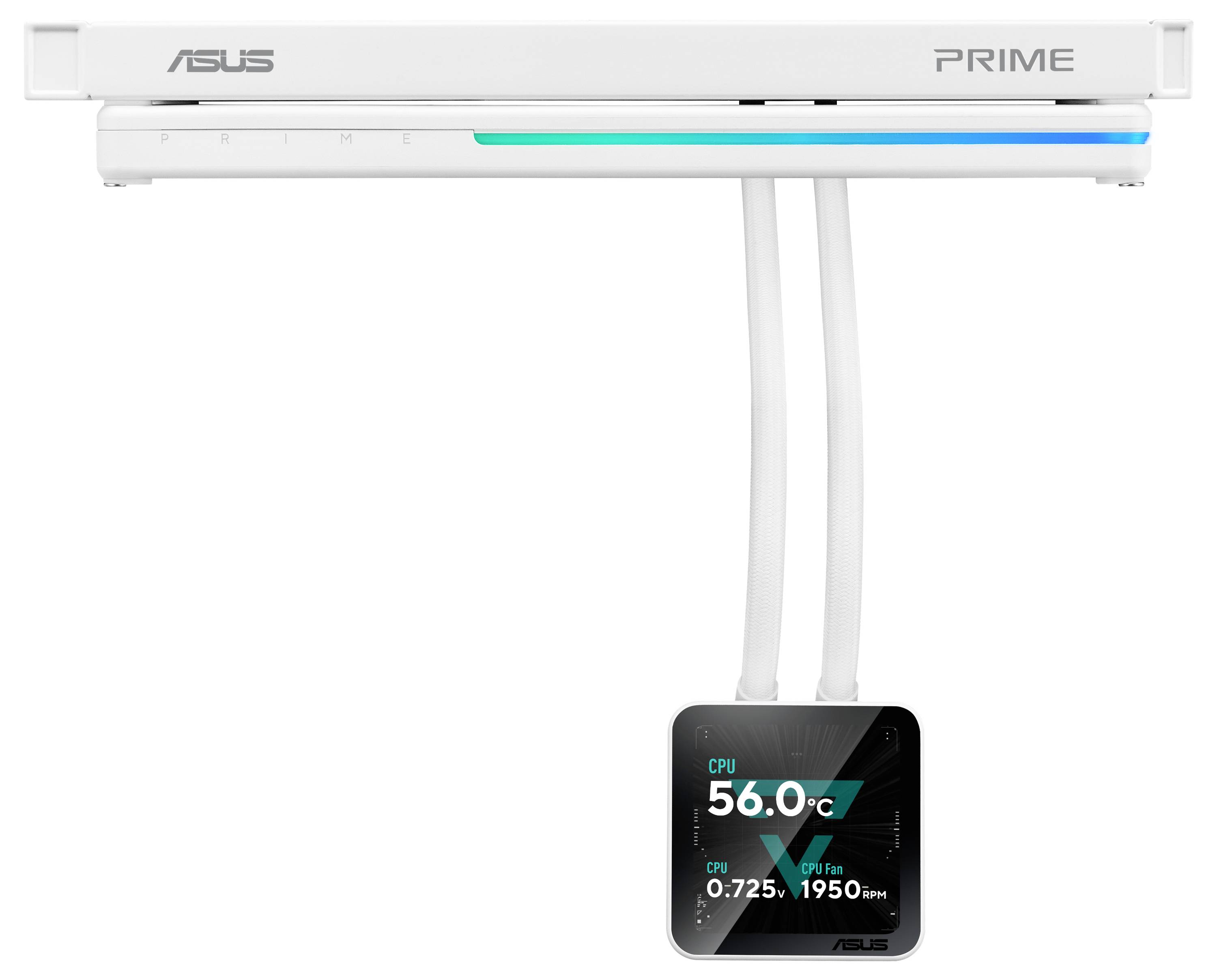 Chłodzenie wodne PC Asus PRIME SLC II 360 ARGB LCD WHT AiO C-10