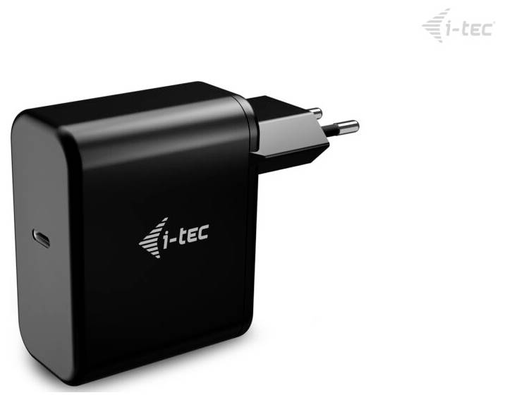 i-tec 100W USB-C GaN Charger Adapter ładowania 100 W czarny-1