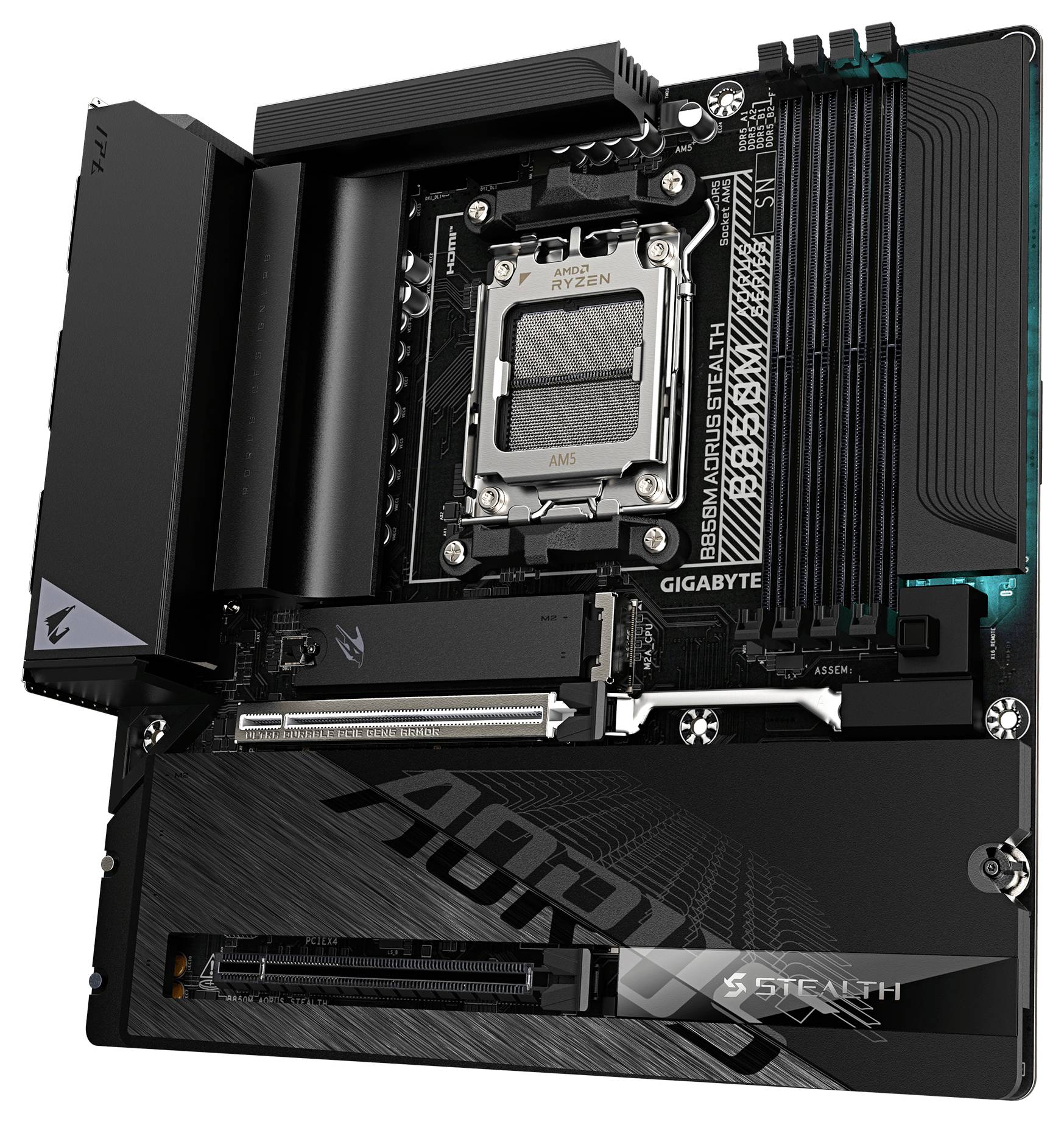 Płyta główna Gigabyte B850M AORUS STEALTH AM5 4xDDR5-3