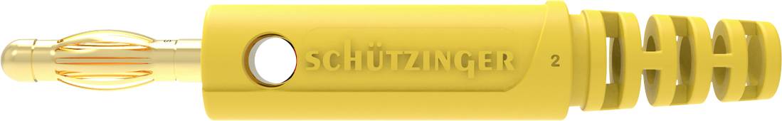 Разъем Schützinger DI FK 9800 L Au / GE Male с пружинным фиксатором, 1 шт.