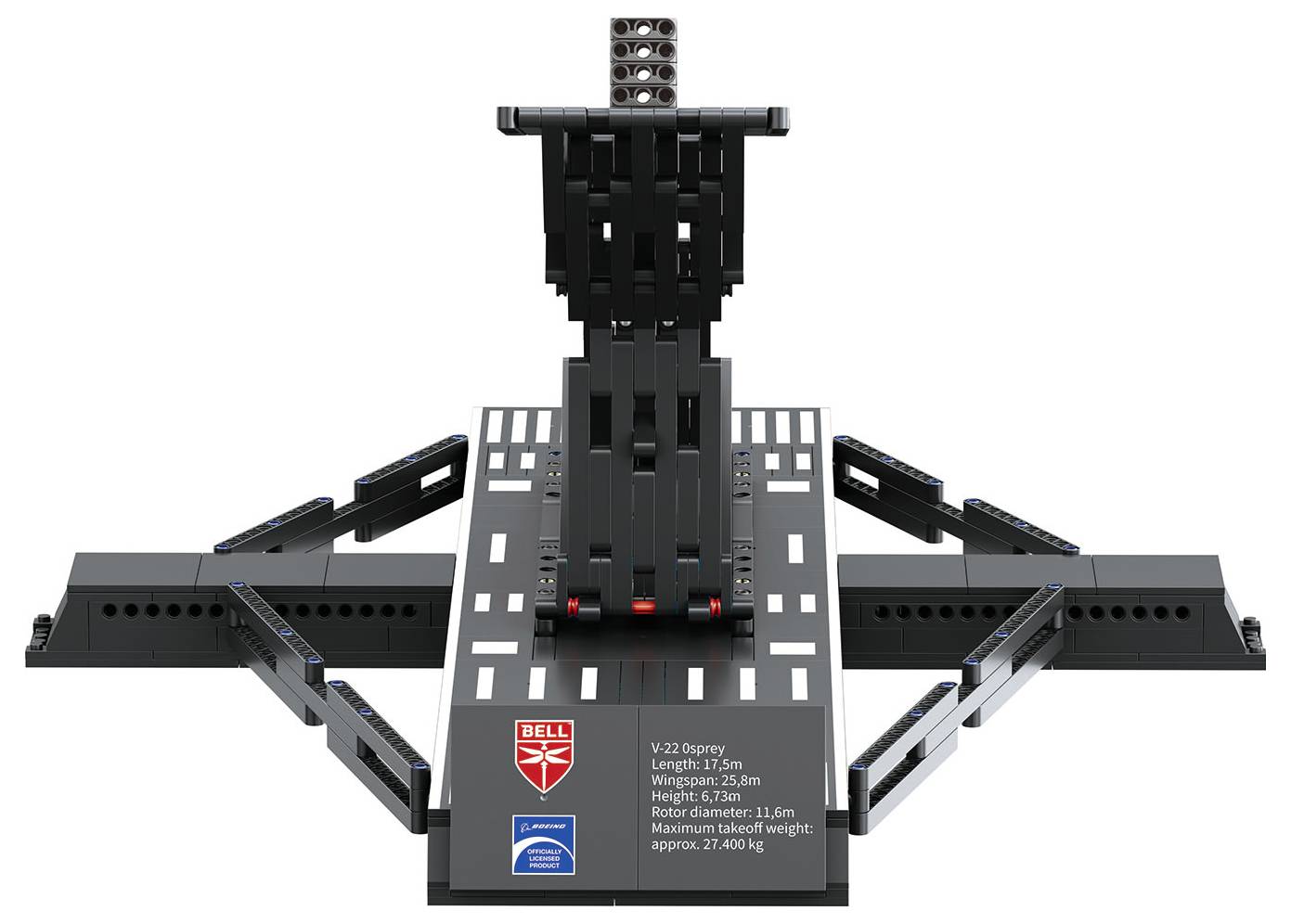 Zestaw konstrukcyjny Revell "Bell Boeing V-22 Osprey" - Brick System 00961 1:25-5