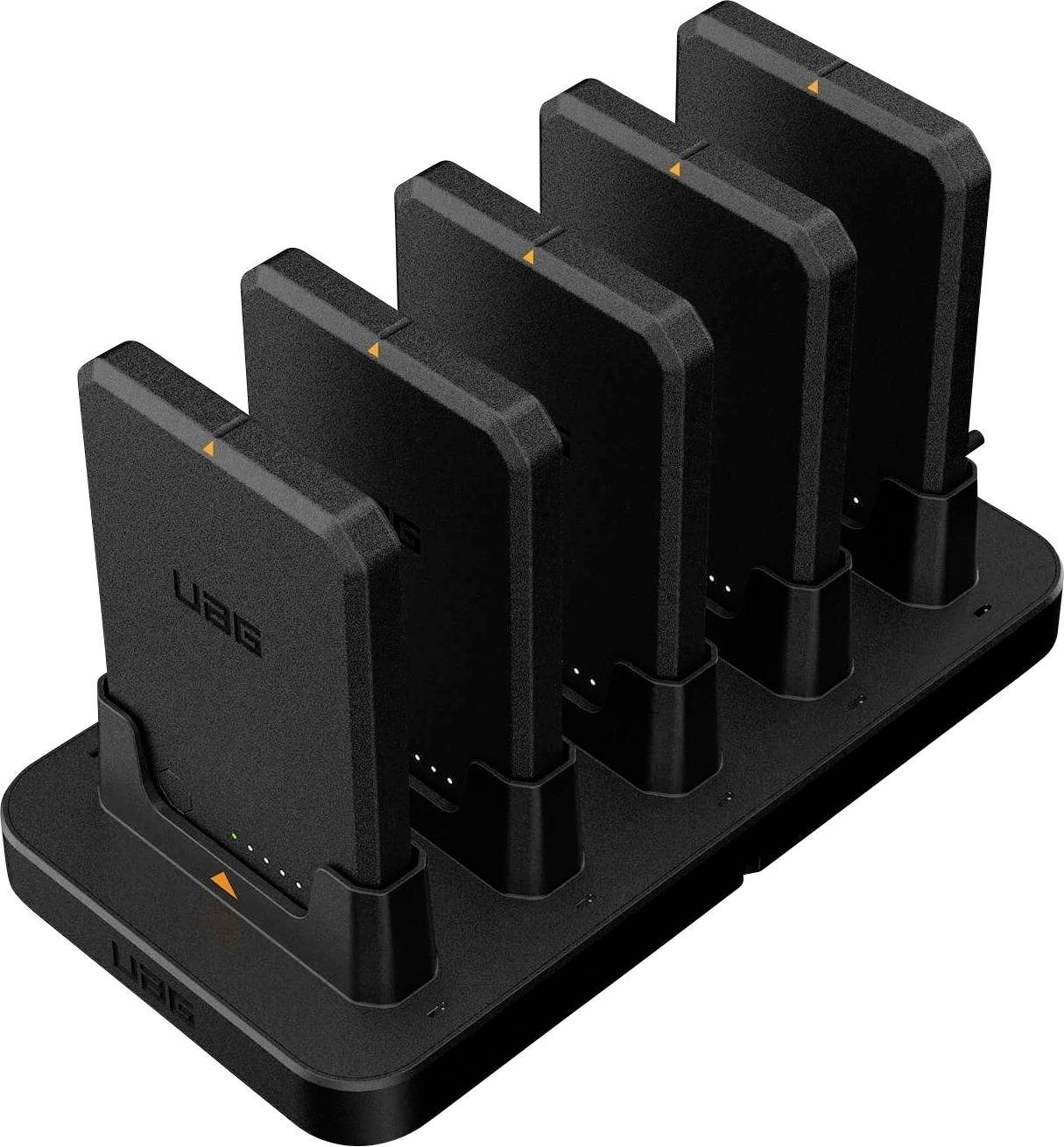 Стационарная зарядная станция UAG Workflow Flex, черная.