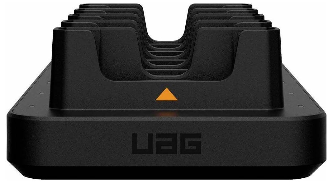 Стационарная зарядная станция UAG Workflow Flex, черная.