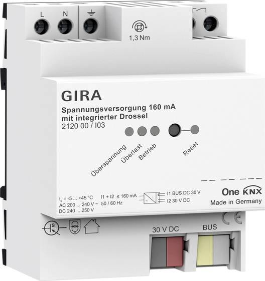 GIRA 212000 Alimentation électrique