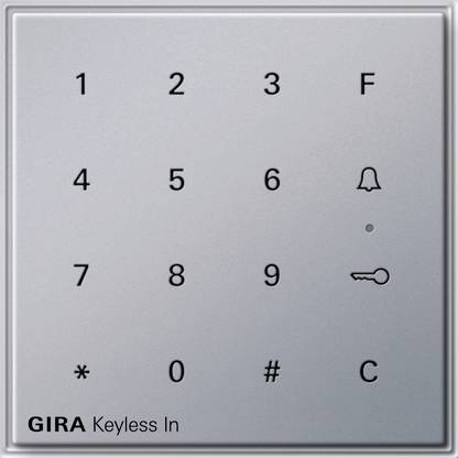 GIRA Klawiatura kodowa aluminiowy 260565 1 szt.