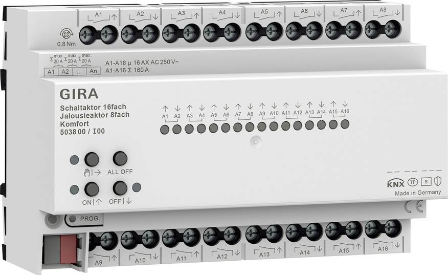 GIRA Siłownik przełączający/żaluzjowy 503800 1 szt.-0