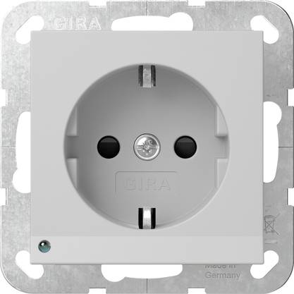 GIRA Gniazdo szary 4170015 1 szt.-0