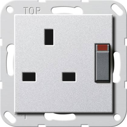 GIRA Gniazdo aluminiowy 277826 1 szt.