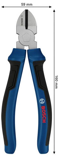 Szczypce boczne Bosch Professional 1600A039RD 1600A039RD-3