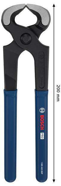 Obcęgi Bosch Professional 1600A039TY 200 mm 1 szt.-3