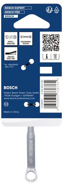 Bosch Professional 1600A03AH6 1600A03AH6 Klucz płasko oczkowy Rozmiar klucza (metryczny) (tylko do tytułu) 6 mm-2