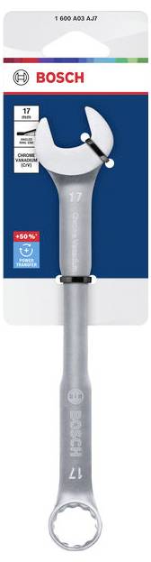 Bosch Professional 1600A03AJ7 1600A03AJ7 Klucz płasko oczkowy Rozmiar klucza (metryczny) (tylko do tytułu) 17 mm-1