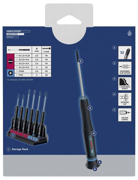 Zestaw wkrętaków Bosch Professional 1600A039PL 1600A039PL-2