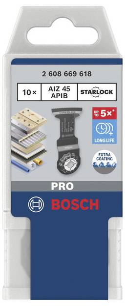 Bosch Accessories 2608669618 2608669618 Ostrze do multinarzędzia 10 szt. 10 szt.-1