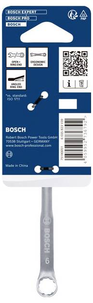 Bosch Professional 1600A03AH9 1600A03AH9 Klucz płasko oczkowy Rozmiar klucza (metryczny) (tylko do tytułu) 9 mm-2
