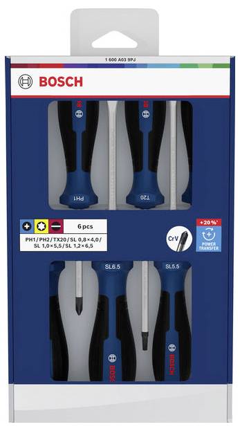Zestaw wkrętaków Bosch Professional 1600A039PJ 1600A039PJ-1
